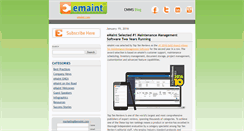 Desktop Screenshot of blogs.emaint.com